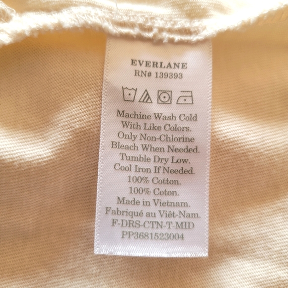 Everlane The Long Weekend Tank Midi Dress Sz Small - Picture 6 of 6